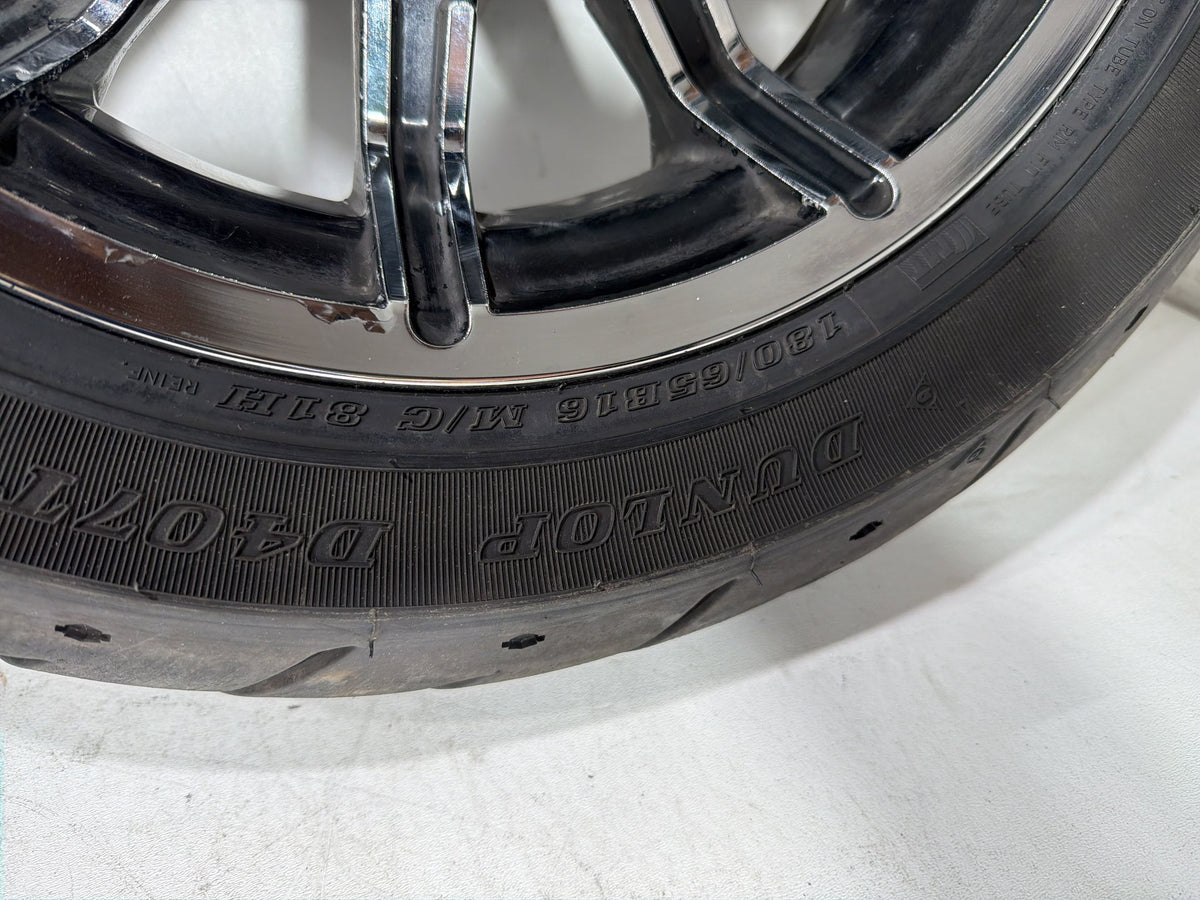 2015 Harley Electra Glide Touring Ultra Front & Rear Wheel Rim Tire ABS 16" 17"
