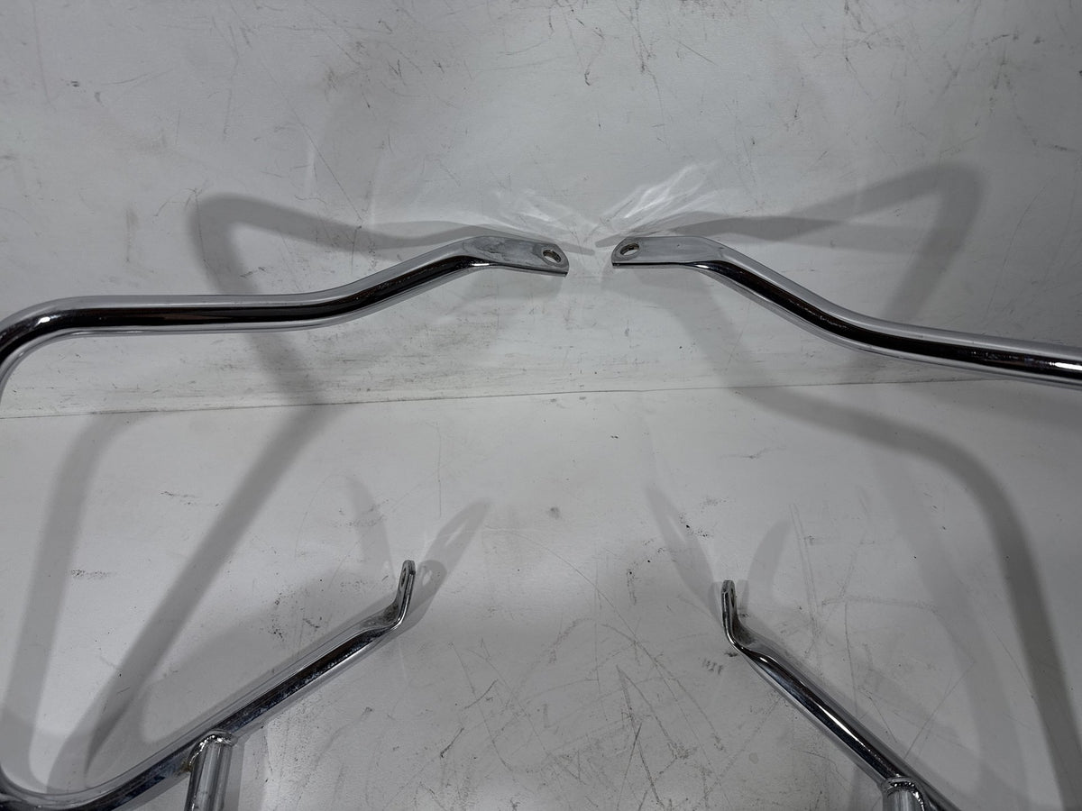 14 Harley Electra Glide Touring Ultra Rear Left Right Saddlebag Guard Rails Bar