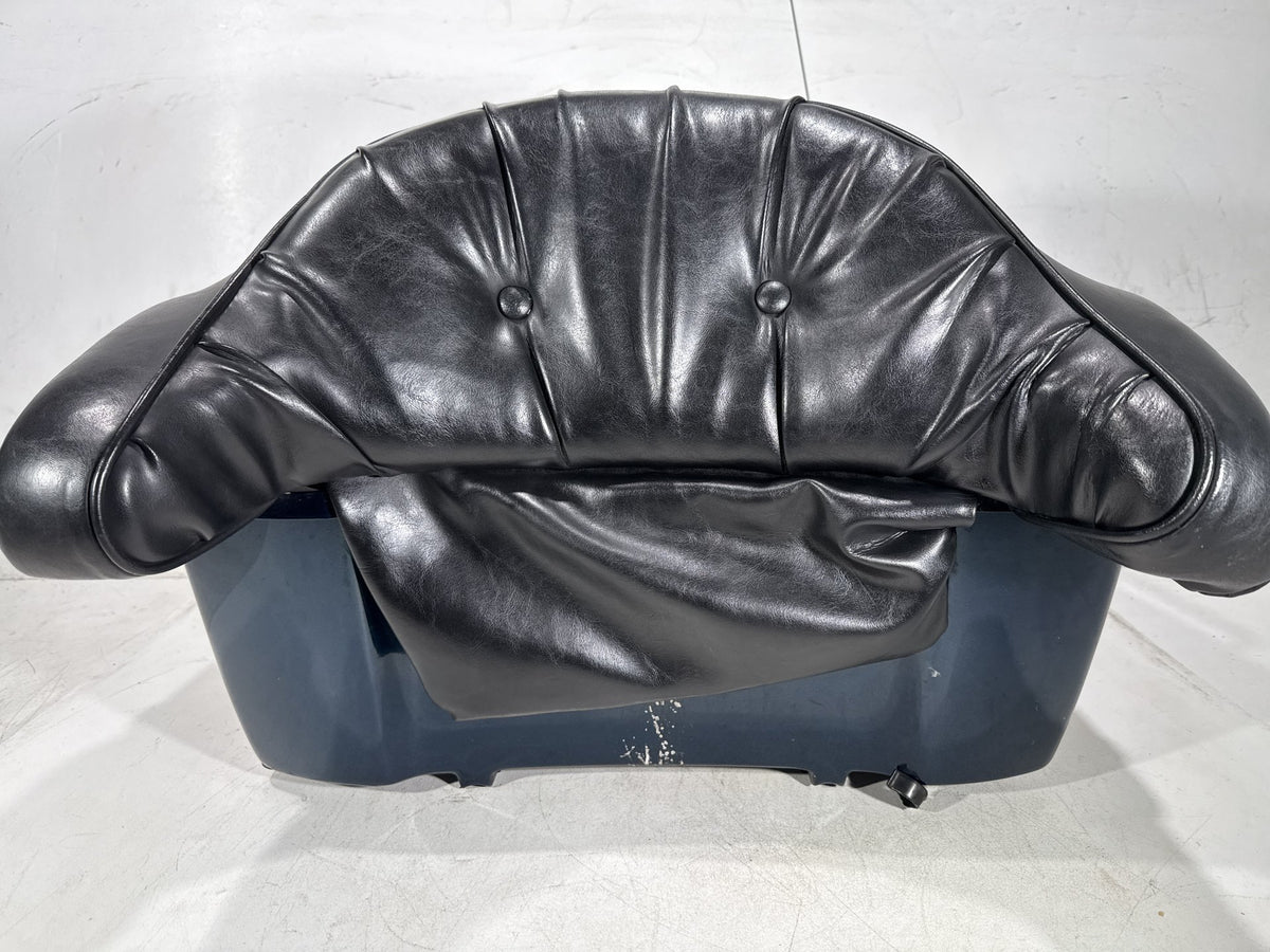 02 Harley Electra Glide Touring Classic OEM Pass Backrest Tour Pak Luggage NOKey
