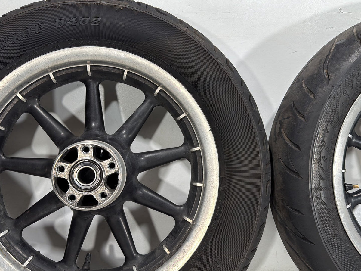 2007 Harley Touring FLHTP Electra Glide Police OEM Front Rear Wheel Rim Tire 16"