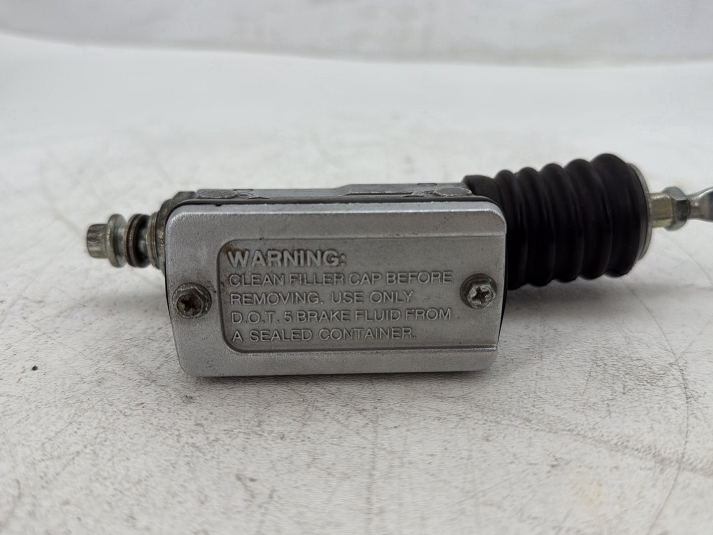 2001 Harley Sportster 883 Hugger XLH883 OEM Rear Brake Master Cylinder Reservoir