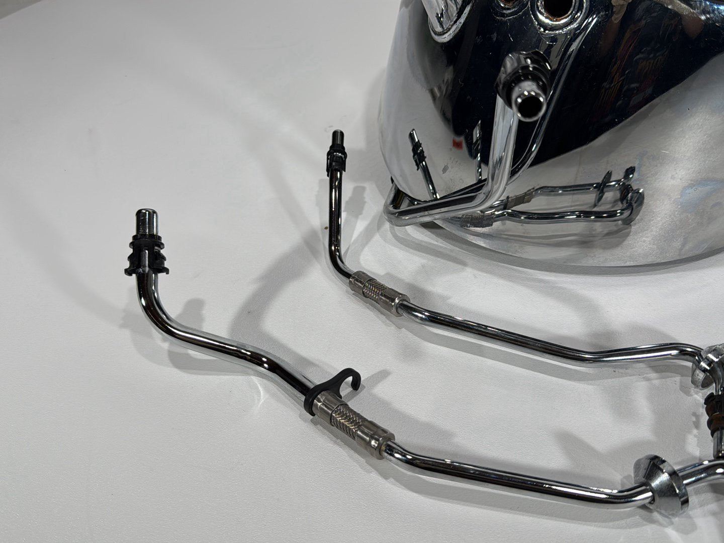 2004 Harley Softail FLSTC Heritage Classic OEM Oil Tank Reservoir Bottle Canister & Dipstick