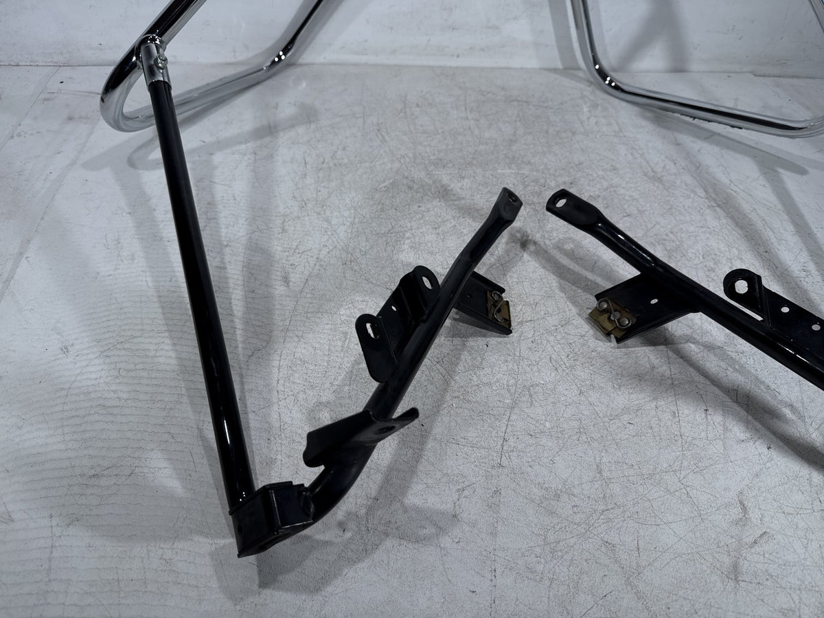 2009 Harley Electra Glide Touring CVO Rear Left Right Saddlebag Guard Rails Bar