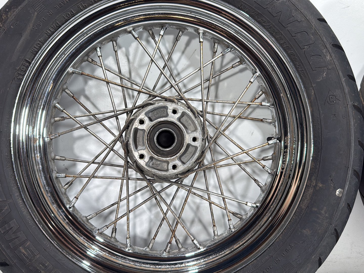 2006 Harley Touring FLHTCI Electra Glide Classic OEM Front Rear Wheel Rim Tire Spoked