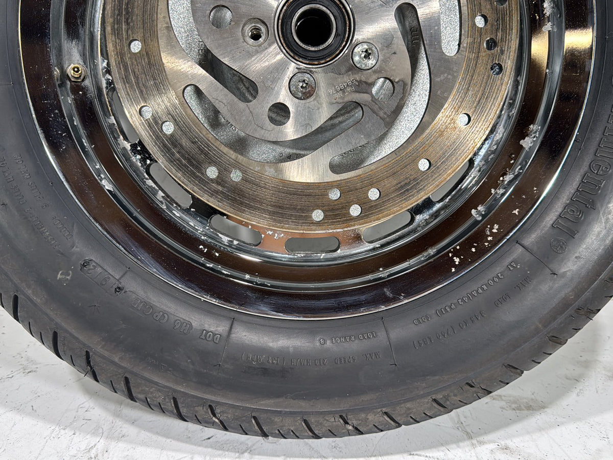2006 Harley Sportster 1200 Custom XL1200C OEM Rear Wheel Rim Tire 43335-05 16"