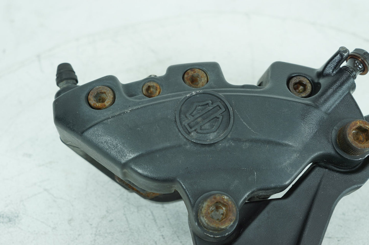 2007 - 2012 Harley-Davidson Touring Electra Glide Ultra Rear Back Brake Caliper w/ Bracket 44080-08B