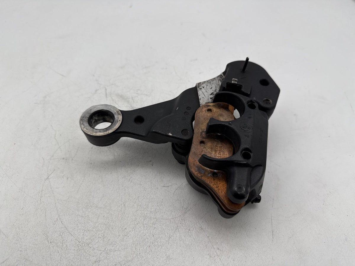 2008 Harley Softail Custom FXSTC OEM Rear Back Brake Caliper w/ Bracket
