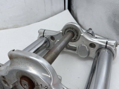 2009 Harley Dyna Street Bob FXDB OEM Front Triple Tree Set & LH RH Fork Legs Sliders