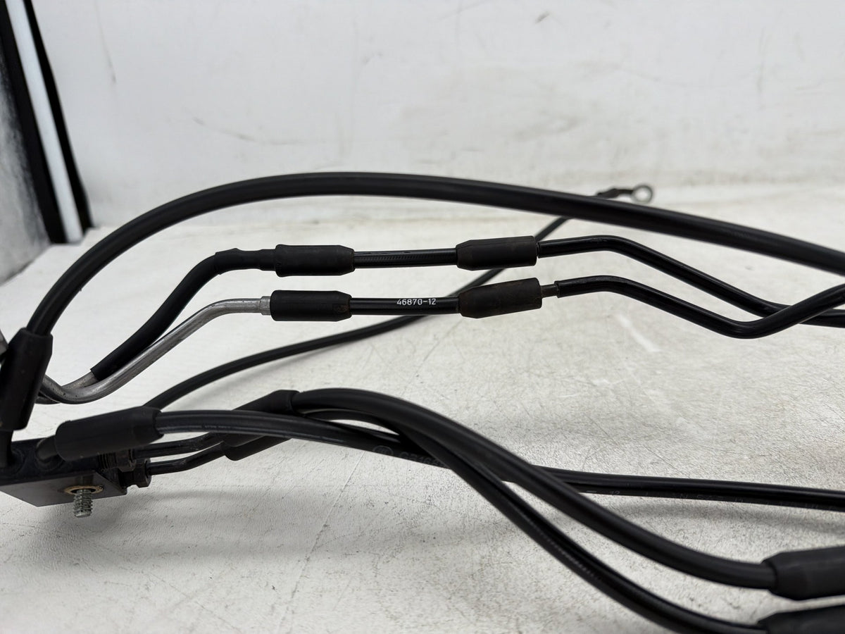 2014 Harley Dyna Switchback FLD OEM Front Brake Hose Line Pipe ABS 44233-12