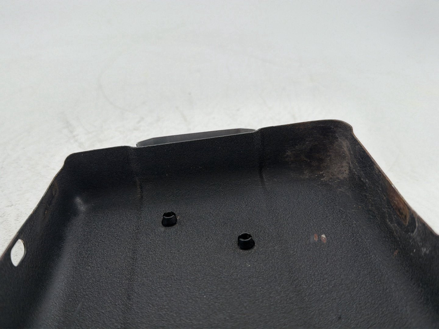 2009 Harley Dyna Street Bob FXDB OEM Lower Battery Tray Stay Box Cover Panel