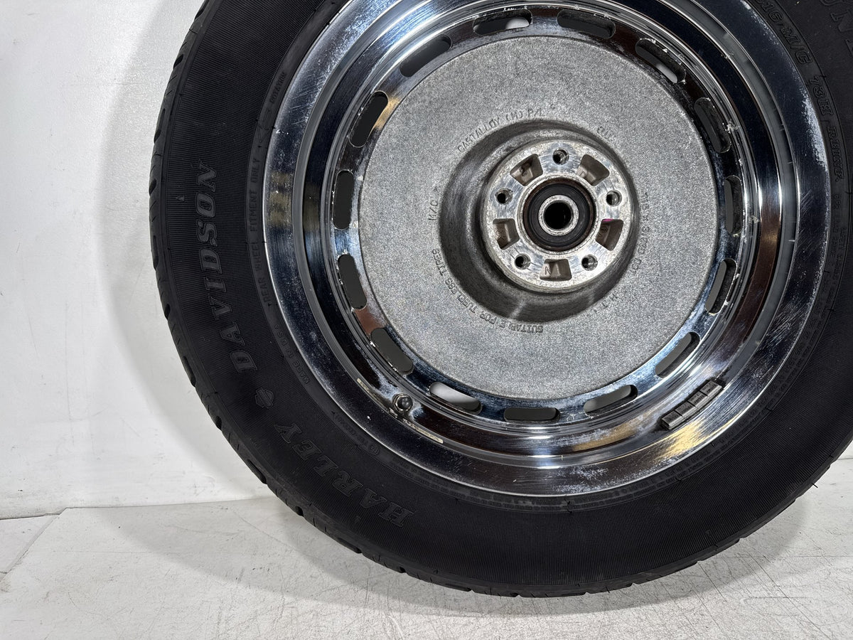 2000 Harley Sportster 1200 Custom XL1200C OEM Rear Wheel Rim Tire 130/90B16 73H