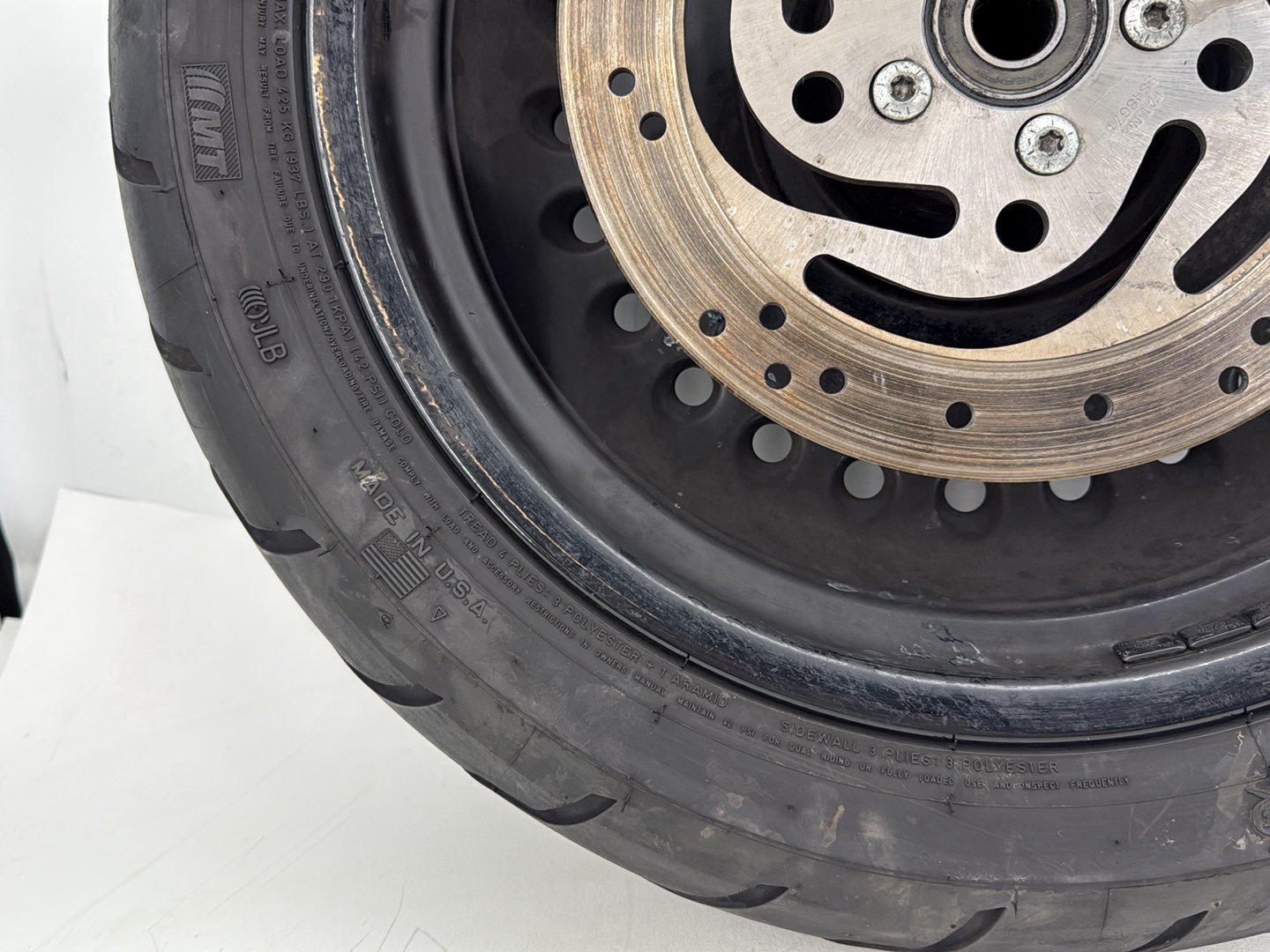 2011 Harley Softail FLSTFB Fat Boy OEM Rear Wheel Rim Tire