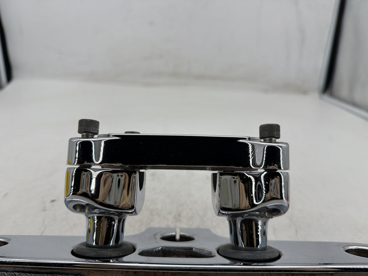 02 Harley Heritage Softail Classic FLSTC OEM Front Fork Upper Triple Tree Clamps