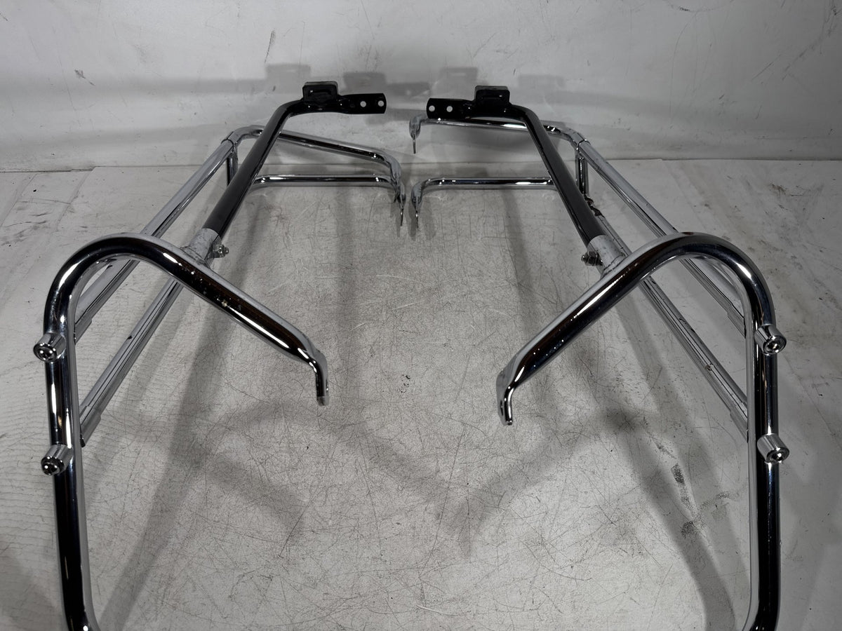 1995 Harley Electra Glide Touring FLHT Rear Left Right Saddlebag Guard Rails Bar