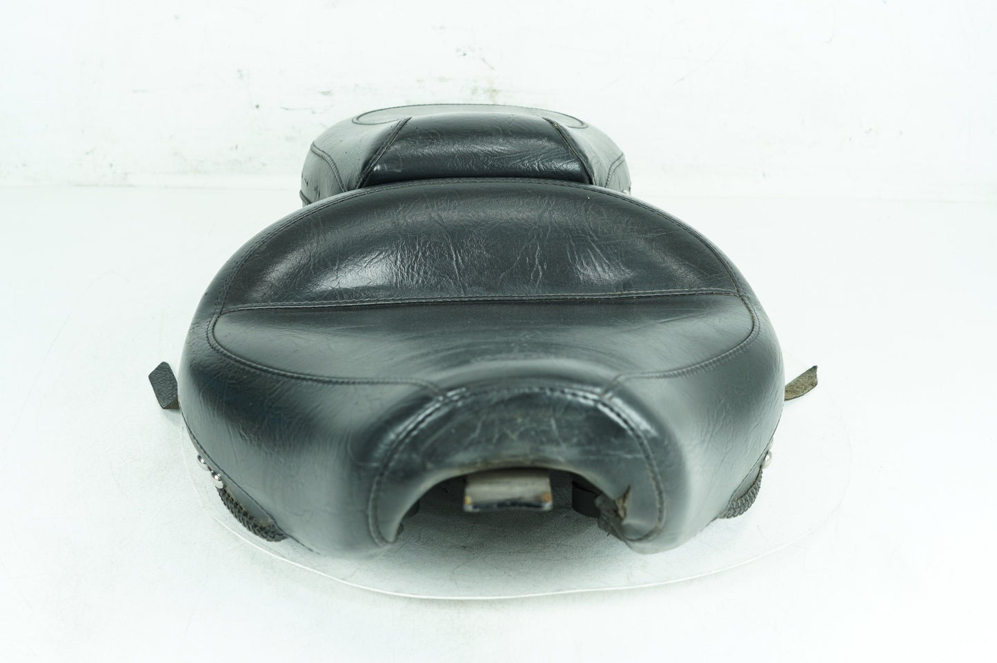 2004 - 2013 Harley-Davidson Sportster Custom Passenger Rider Driver Seat Saddle MUSTANG