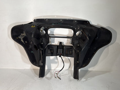 1984 - 1998 Harley-Davidson Touring Electra Glide Classic Front Inner Batwing Fairing Cover w/ Ignition Switch Lockset NOKey