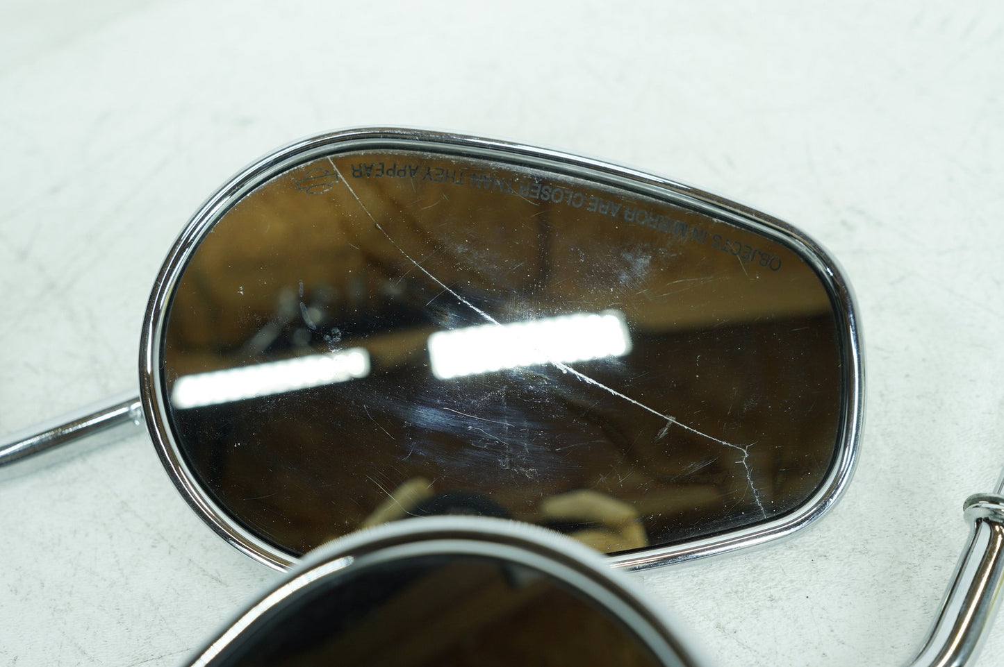 2004 - 2013 Harley-Davidson Sportster Low Left Right Rear View Mirror 91840-03B