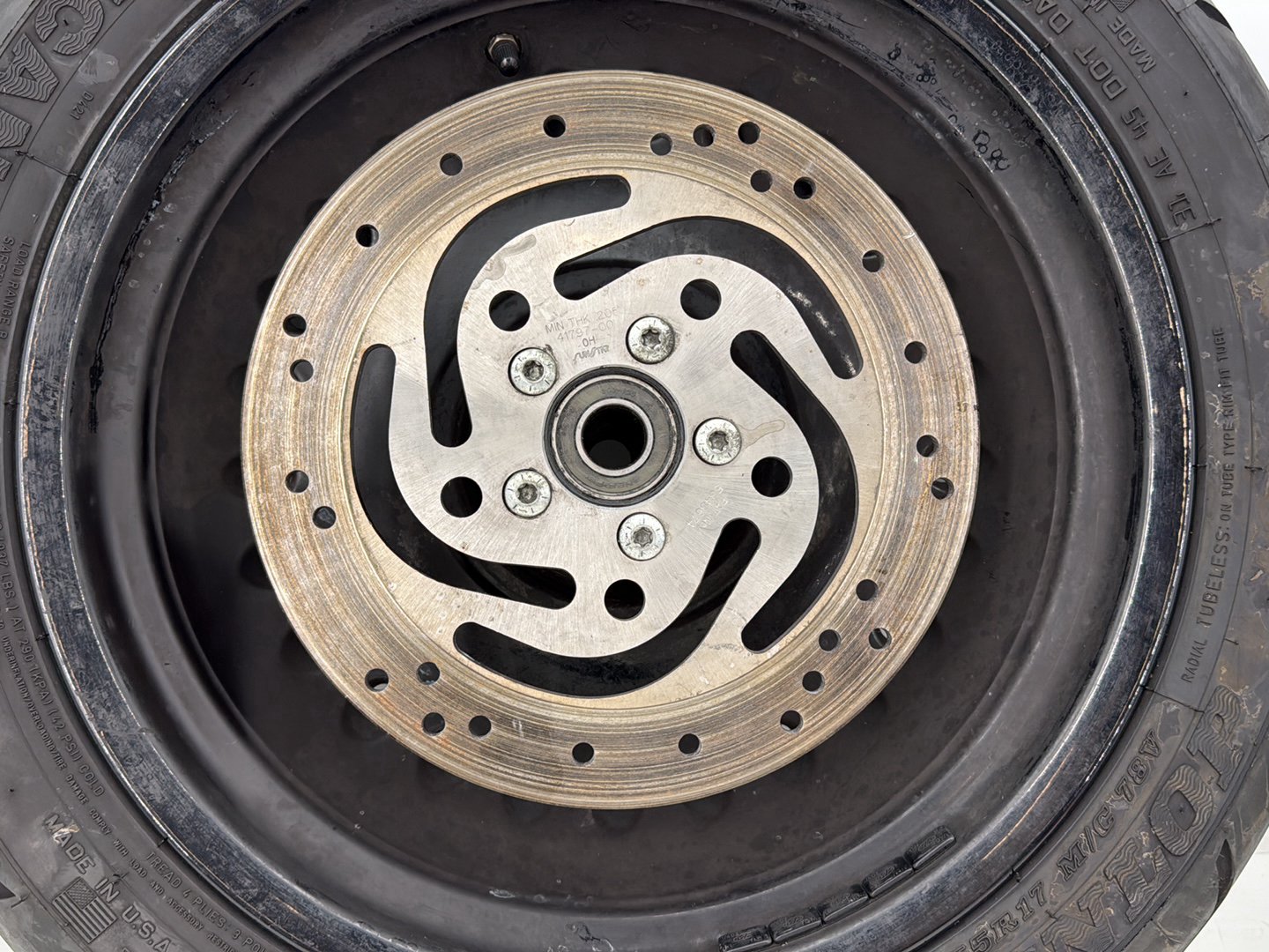 2011 Harley Softail FLSTFB Fat Boy OEM Rear Wheel Rim Tire