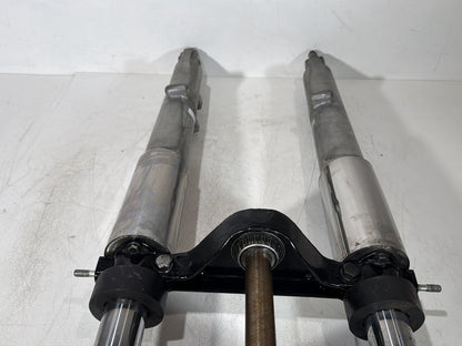 1999 - 2006 Harley-Davidson Touring Road King Police Front Triple Tree Set & LH RH Fork Legs Sliders 45446-87A