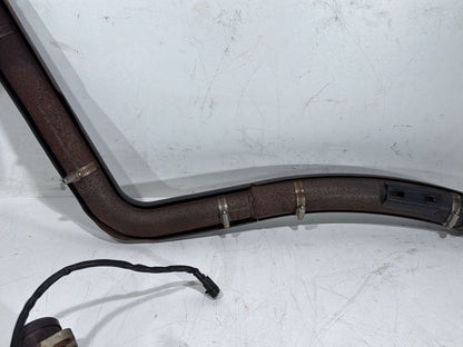 2008 Harley Dyna Fat Bob FXDF Exhaust Header Pipes Vance & Hines w/ Bracket