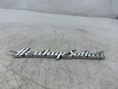 2013 Harley Heritage Softail Classic FLSTC OEM Front Fender Emblem Medallion Nameplate Sticker