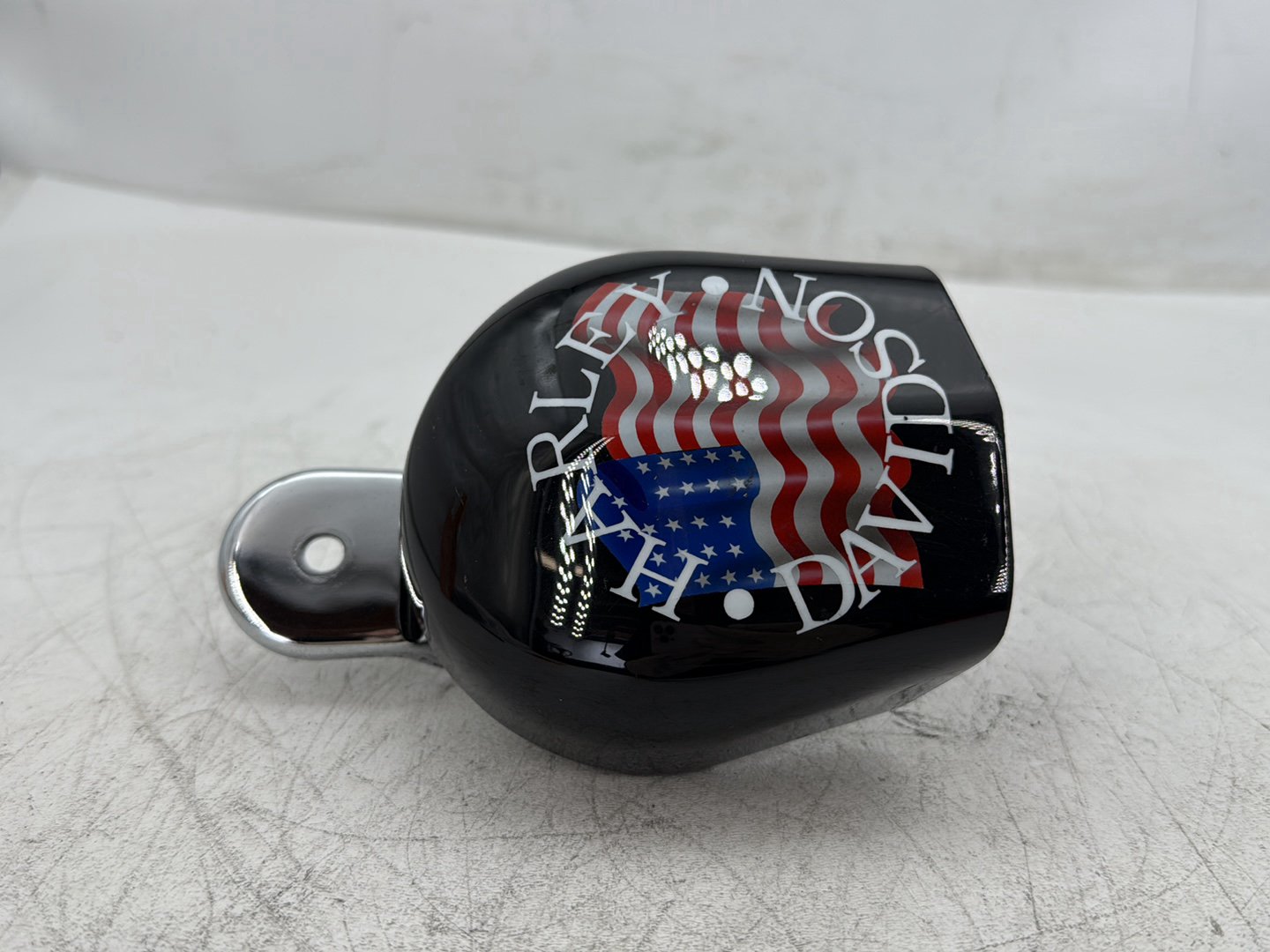 1998 Harley Softail Custom FXSTC OEM Horn Signal Klaxon Chrome Cover