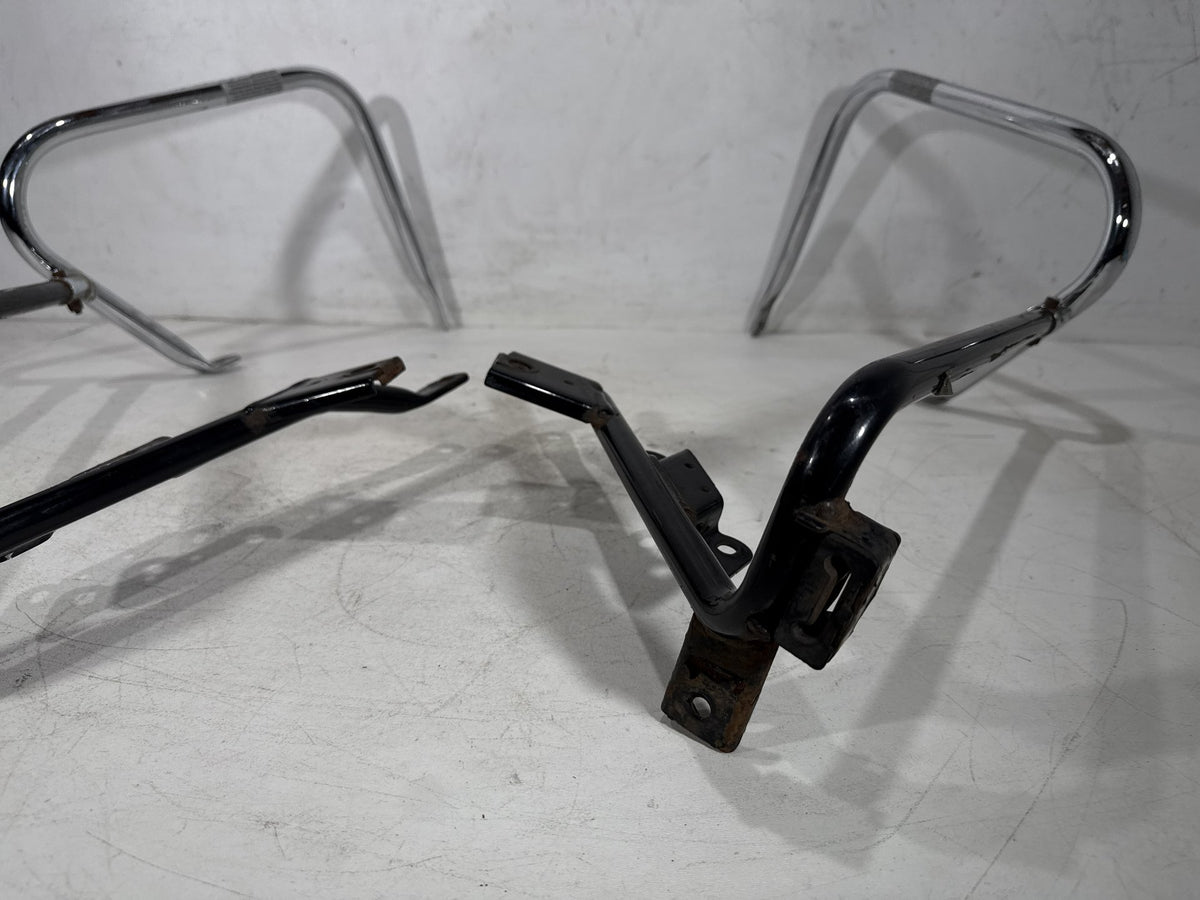 2013 Harley Street Glide Touring OEM Rear Left Right Saddlebag Guard Rails Bar
