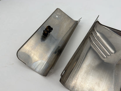 2007 Harley Softail Heritage Classic FLSTC OEM Front Left Right Fork Tube Slider Guard Covers