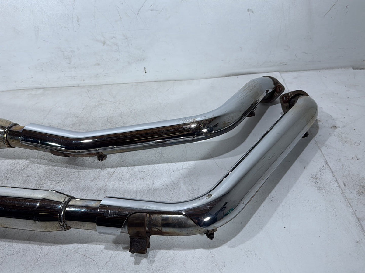 2004 Harley Heritage Softail Classic FLSTCI OEM Exhaust Header Pipes Muffler