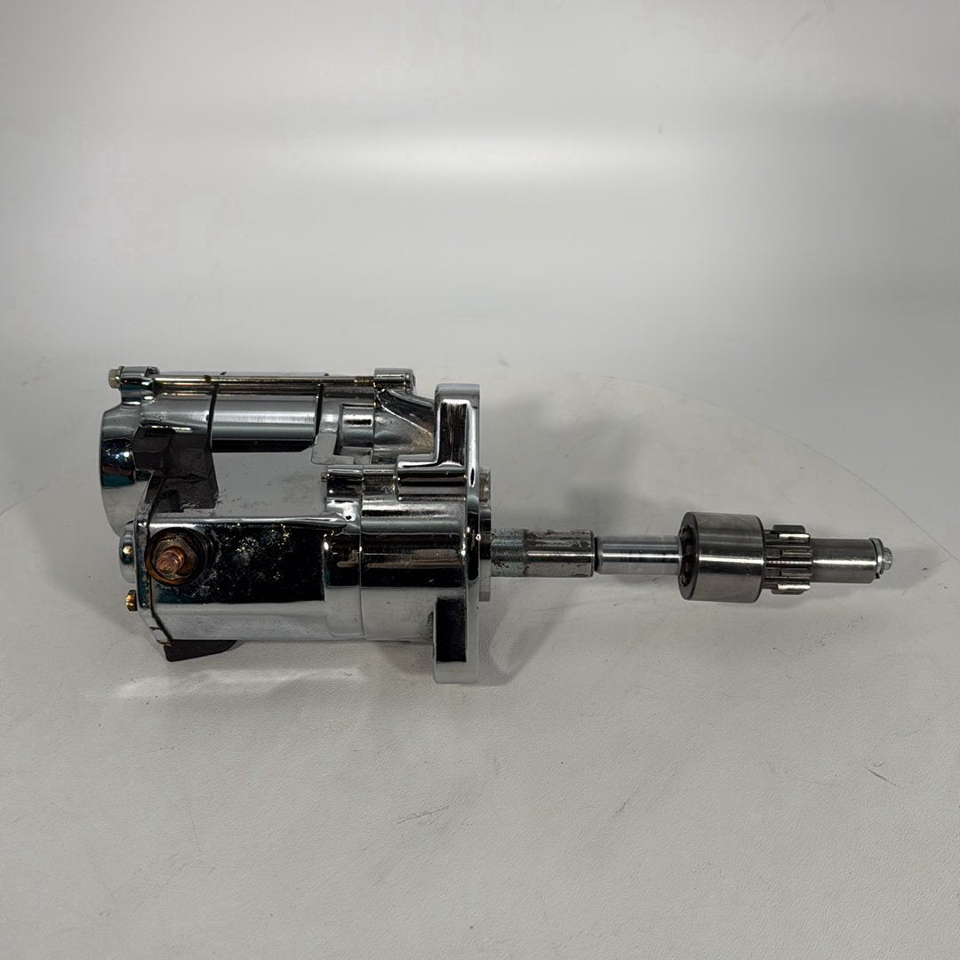 04 Harley Touring FLHTCUI Electra Glide Classic OEM Engine Starter Motor CHROME