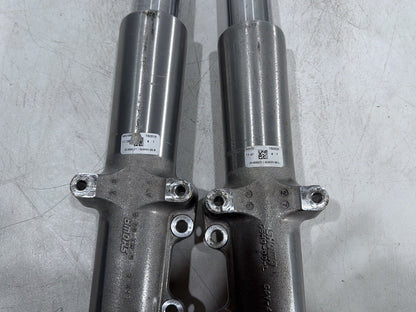 2015 Harley Road Glide Touring FLTRXS OEM Front Left & Right Fork Legs Sliders