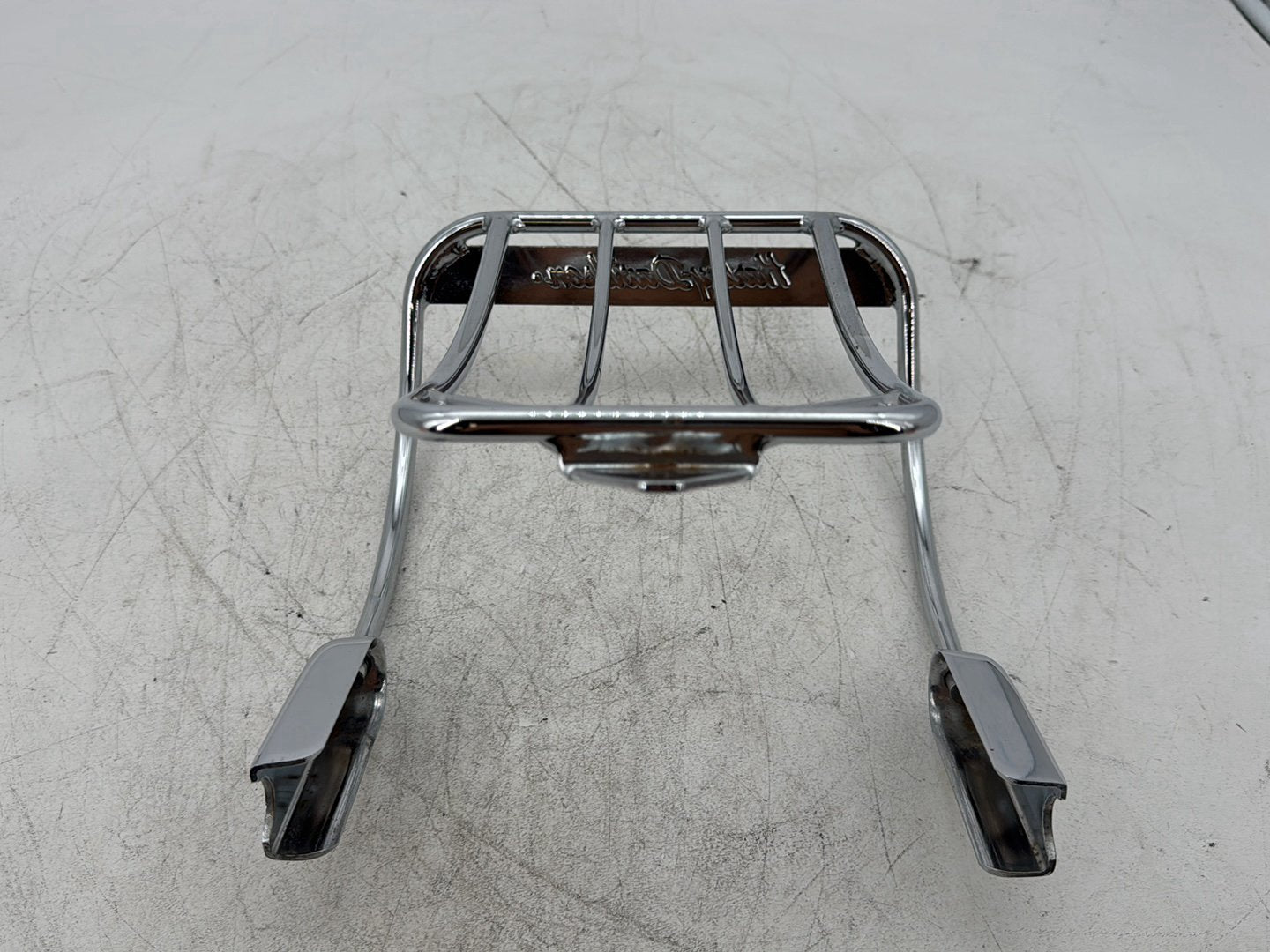 2003 Harley Dyna Wide Glide FXDWG OEM Rear Back Luggage Rack Storage Baggage Bar