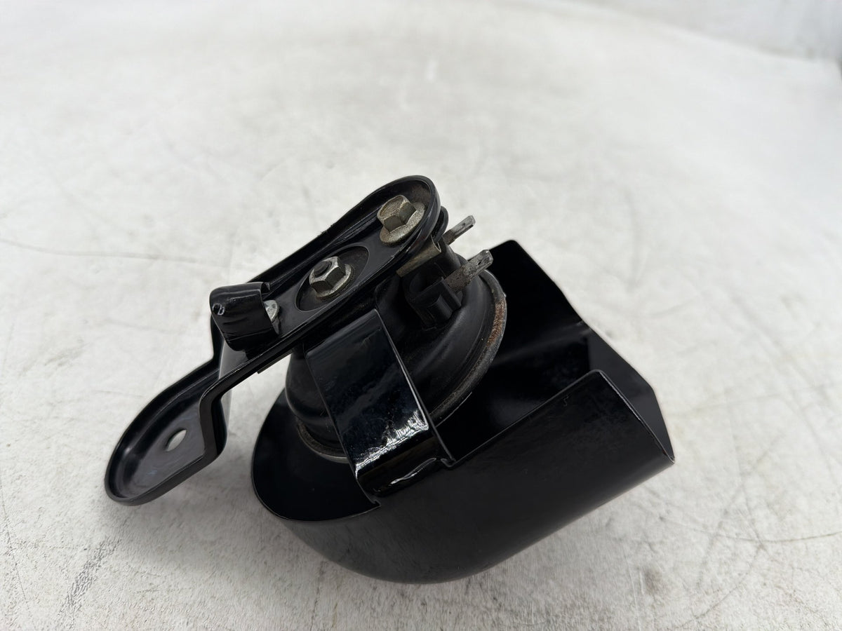 12 Harley Dyna Fat Bob FXDF 103 OEM Horn Signal Klaxon Chrome Cover DENTED BENT