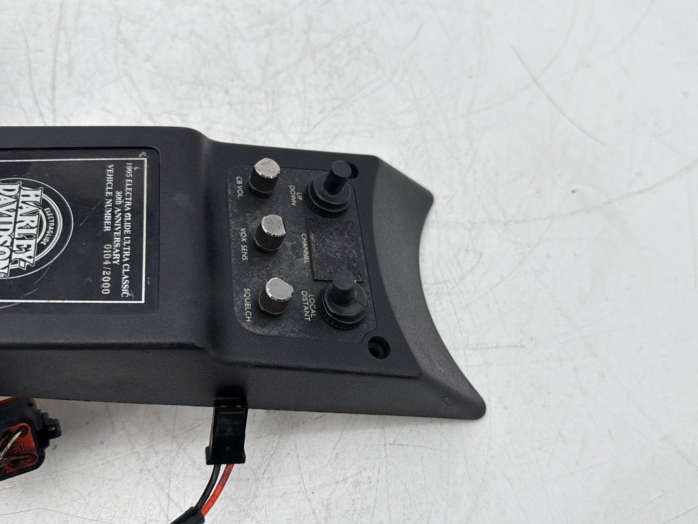 1995 Harley Touring Electra Classic CB Radio Controls Transmitter Switches Panel