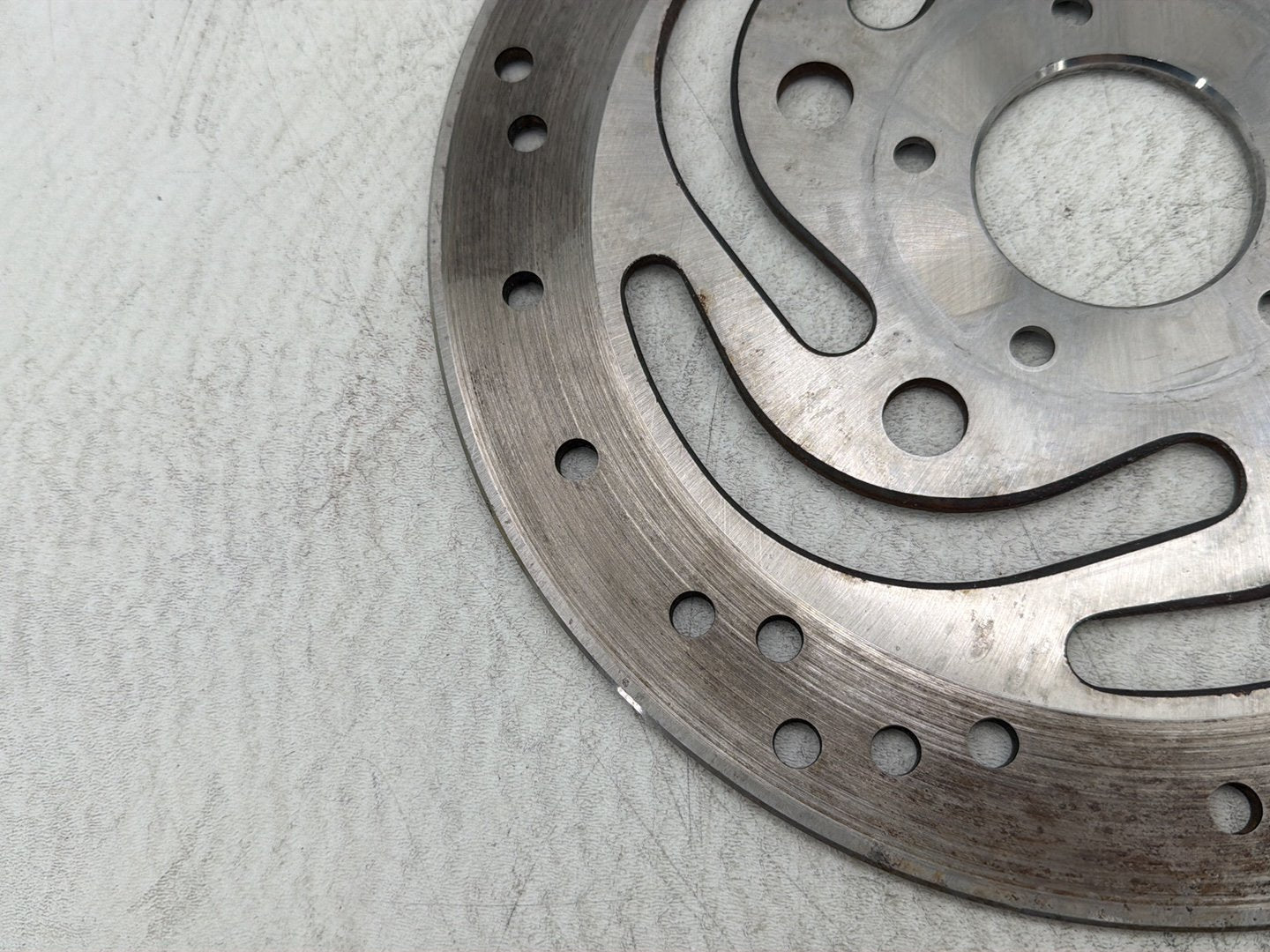 2011 Harley Heritage Softail Classic FLSTC OEM Front Brake 1 Rotor Disc
