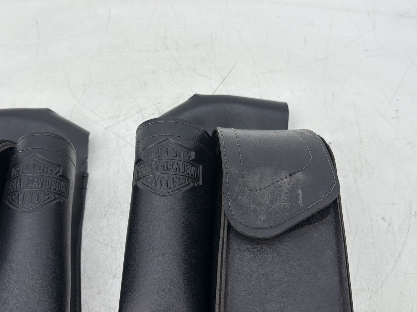 2006 Harley Electra Glide Touring Classic FLHTCI OEM Front Onboard Tool Bag Leather Storage