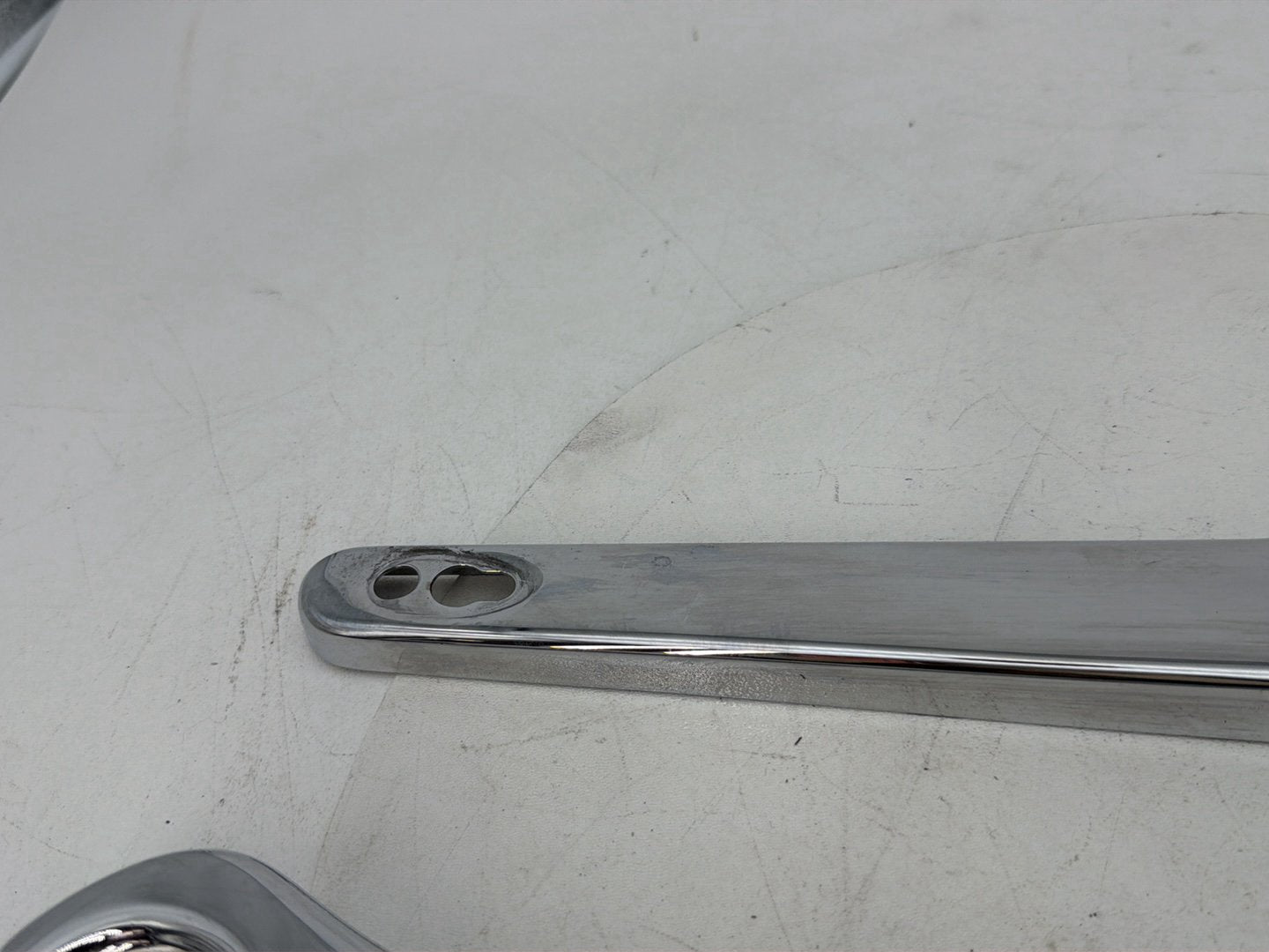 2007 - 2017 Harley-Davidson Dyna Super Glide Custom Left Right Saddlebag Fender Struts Brackets 59138-06