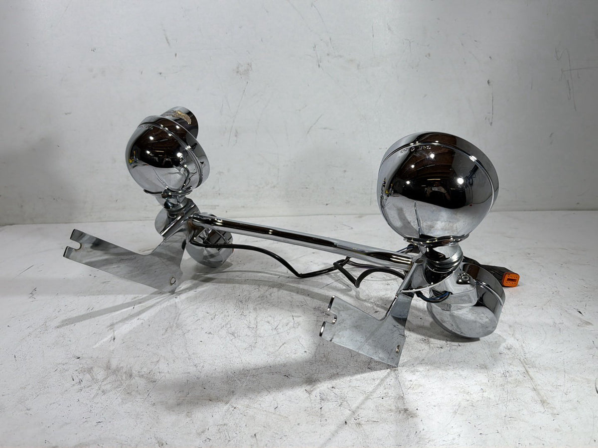 1994 Harley Electra Glide Touring OEM Front Turn Signal Indicators Aux Light Bar