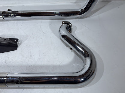 1998 Harley Softail Custom FXSTC OEM Exhaust Header Pipes Vance & Hines
