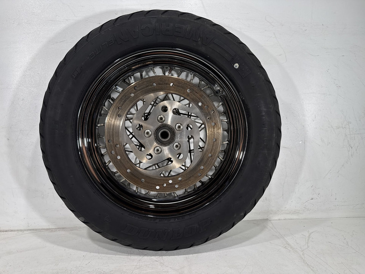 2001 Harley Heritage Softail Classic OEM Rear Wheel Rim Tire Spoked MT90B16 16"