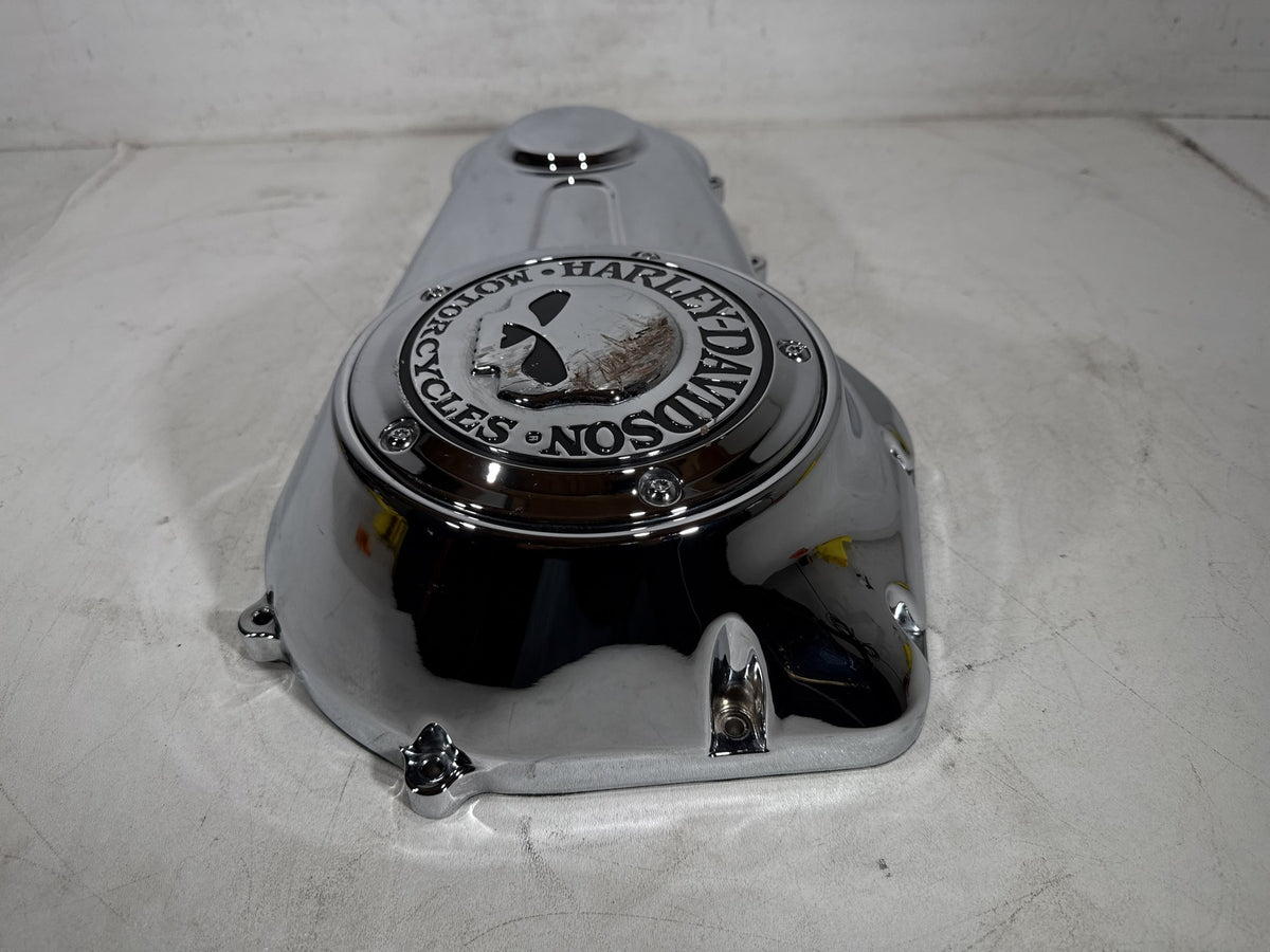 2011 Harley Softail Deluxe FLSTN OEM Outer Primary Clutch Cover SCRATCHED