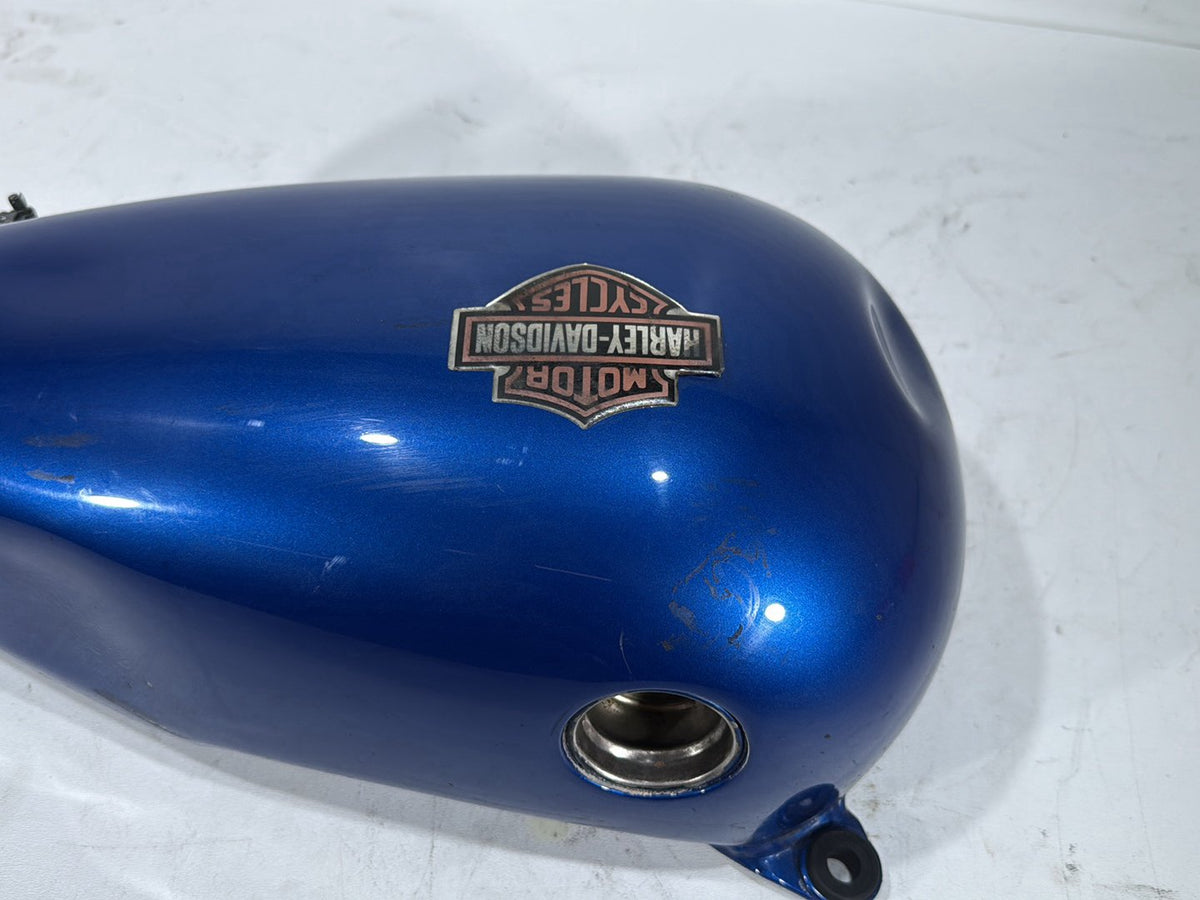 1997 Harley Softail Fat Boy FLSTF OEM Fuel Gas Tank Gasoline Reservoir DENTED