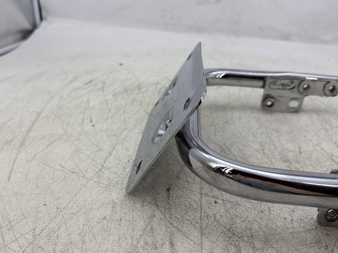 2007 Harley Touring FLHTC Electra Glide Classic OEM Rear License Plate Support Bar Holder