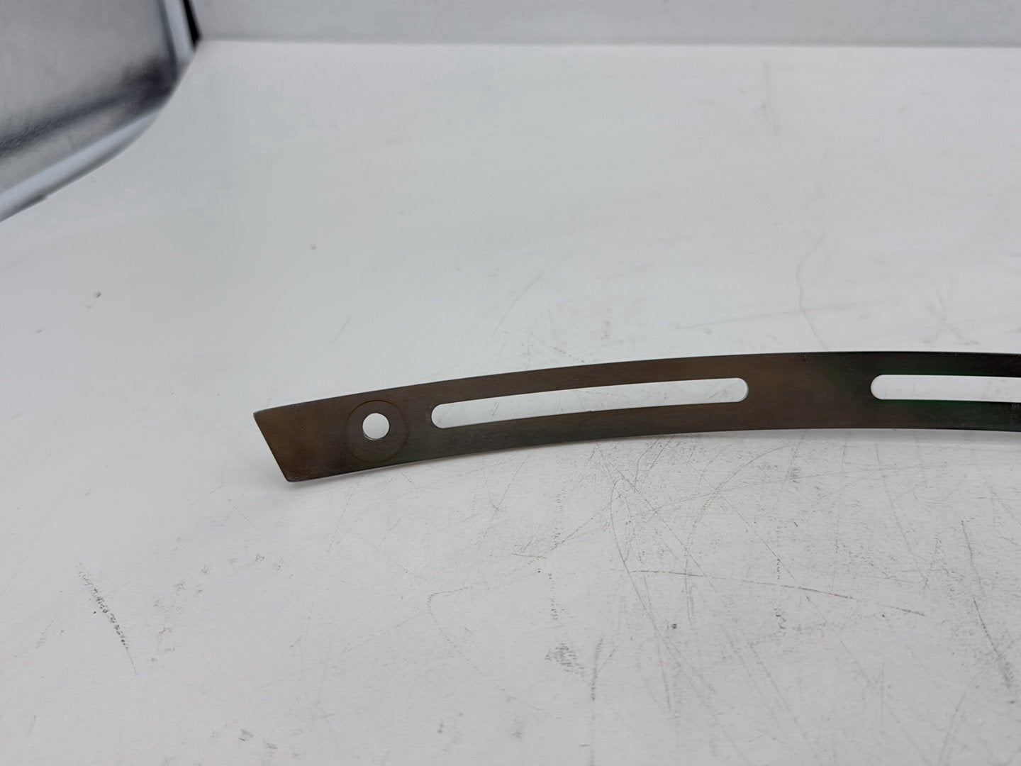 2008 Harley Touring FLHTCU Electra Glide Ultra OEM Front Windshield Mount Trim Strip 58247-96