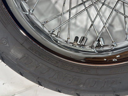 2005 Harley Electra Glide Touring Ultra FLHTCUI OEM Front Wheel Rim Tire Spoked