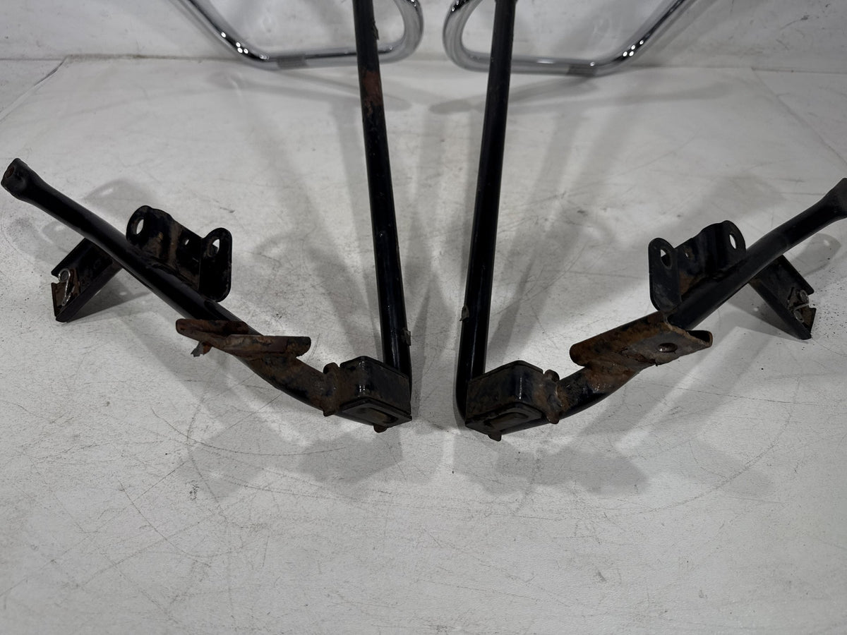 2013 Harley Street Glide Touring OEM Rear Left Right Saddlebag Guard Rails Bar