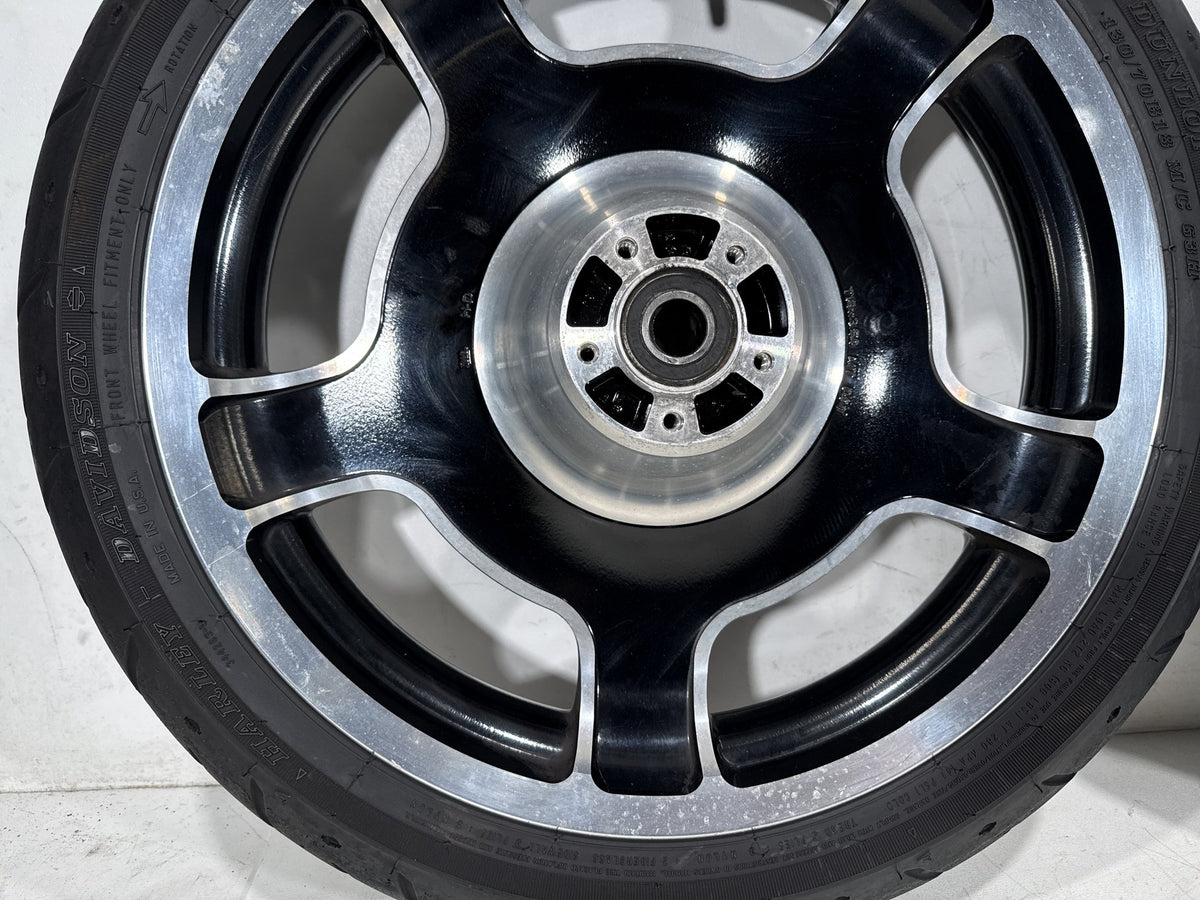 2012 Harley Street Glide Touring FLHX OEM Front & Rear Wheel Rim Tire 17" 16"