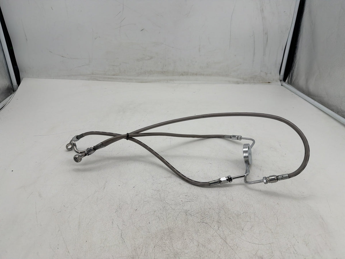 2006 Harley Street Glide Touring FLHX OEM Front Brake Hose Line Pipe