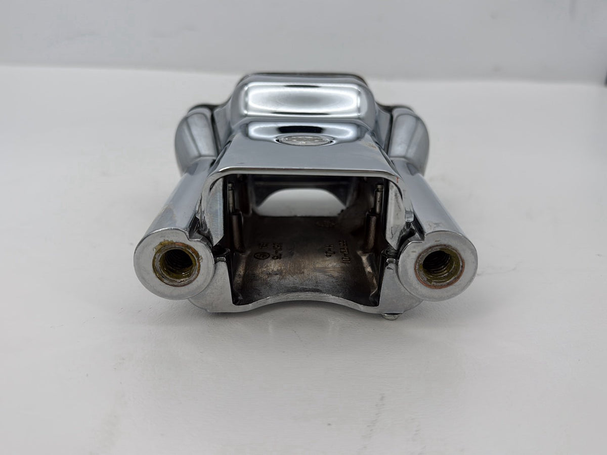 2003 Harley Sportster XL1200C Anniversary Front Handlebar Riser Top Clamp Chrome