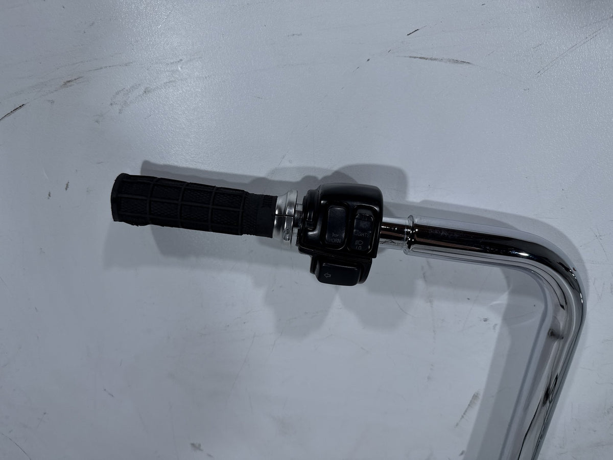 04 Harley Heritage Softail Classic Handlebars Left Right Switches Controls BENT